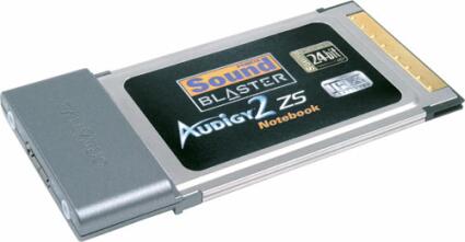 Creative Audigy 2 ZS Notebook