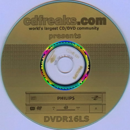 CD beschreven met LightScribe