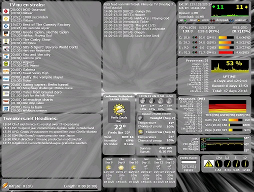 Samurize-desktop van MRic3 (klein)