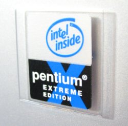 IDF 2005 - Pentium XE logo 