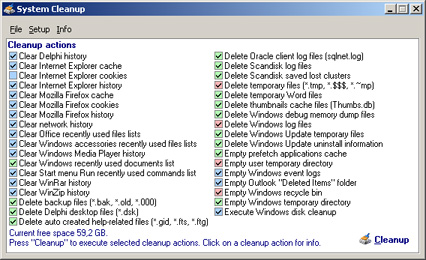 System Cleanup 1.5