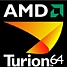AMD Turion 64 logo zwart 67x67