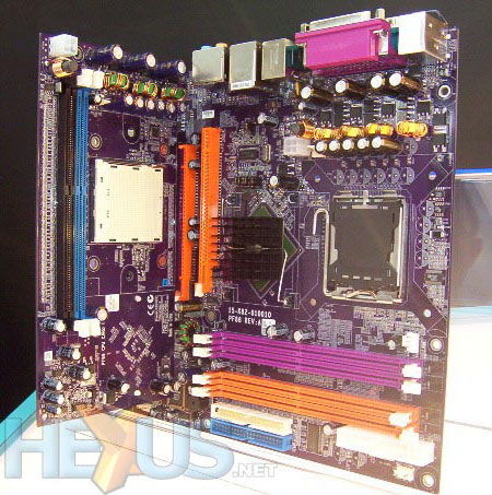 ECS AMD- en Intel-moederbord 1