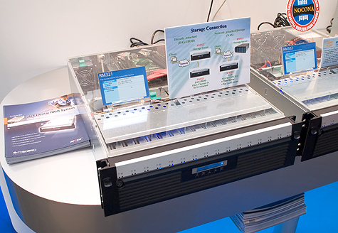 CeBIT 2005: Chenbro RM321 storage systeem