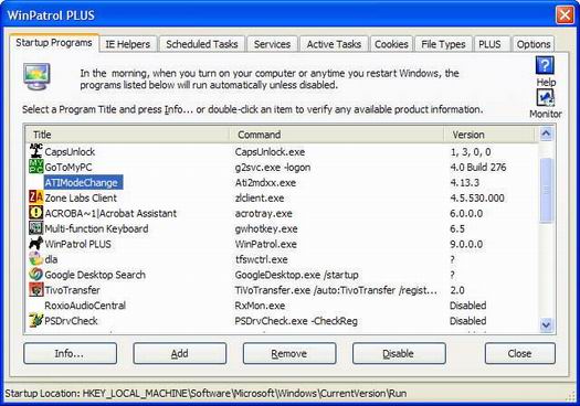 WinPatrol Plus screenshot (resized)