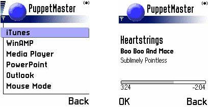 PuppetMaster - Main Menu