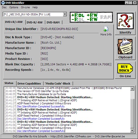 DVD Identifier 3.6.3 (klein)