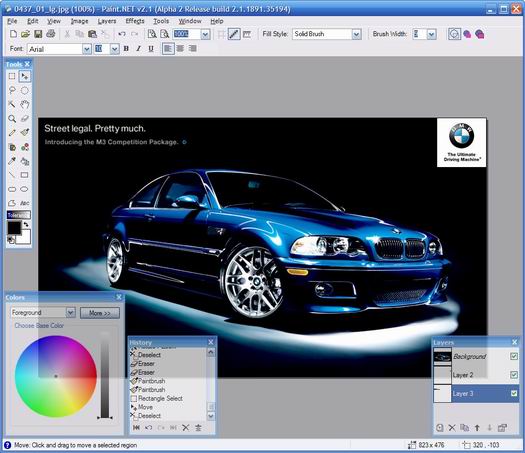 Paint.NET screebshot (resized)
