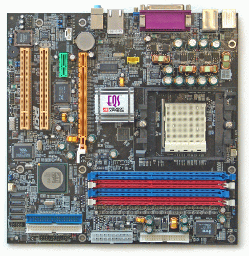 EQS M56K9-MLF S939 Radeon Xpress-moederbord EQS M56K9-MLF S939 Radeon Xpress-moederbord