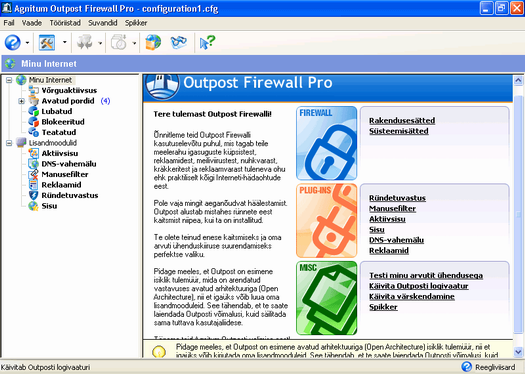 Outpost Firewall Pro screenie (resized)