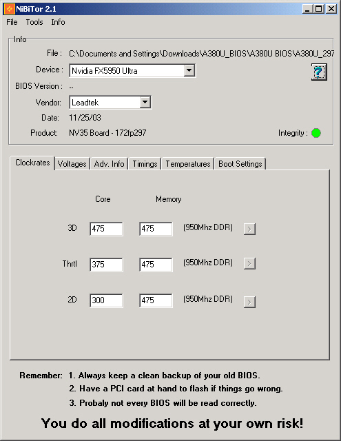 NiBiTor 2.1 screenshot