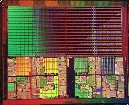 AMD dual-core die AMD dual-core die