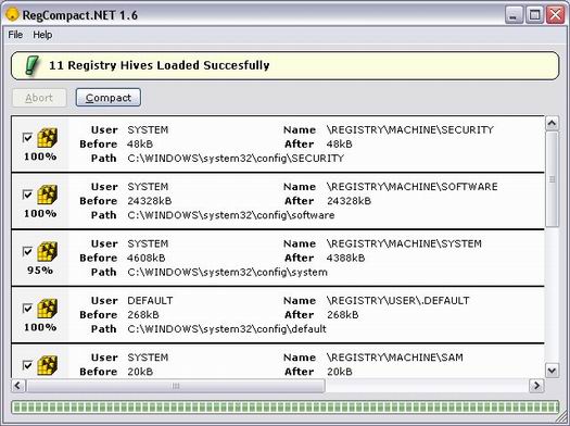 RegCompact 1.6 screenshot (resized)
