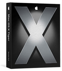 Mac OS X 10.4 Tiger doos