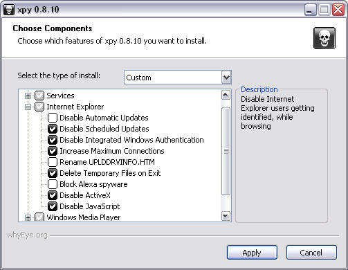 xpy 0.8.10 screenshot