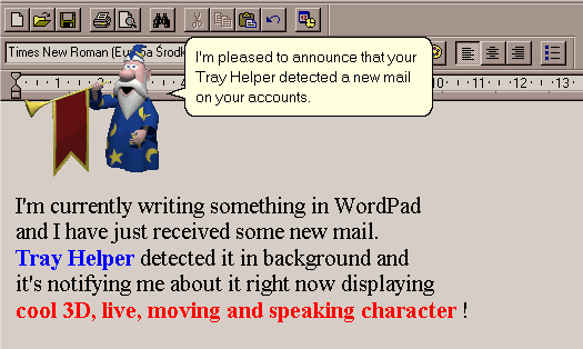 Tray Helper screenshot
