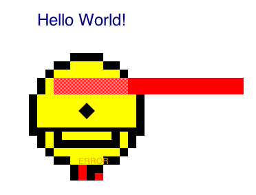 Acid 2 - Eerste rendering van Safari