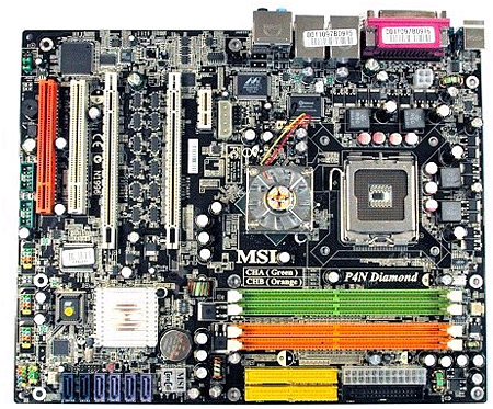 MSI P4N Moederbord