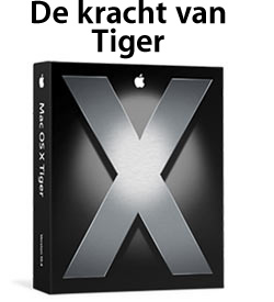 de kracht van mac os x tiger ;)