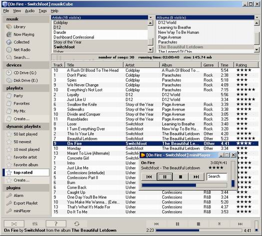 musikCube 0.92.3 screenshot (resized)