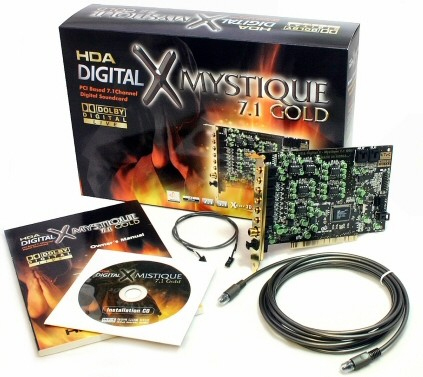 HDA X-Mystique 7.1 Gold HDA X-Mystique 7.1 Gold