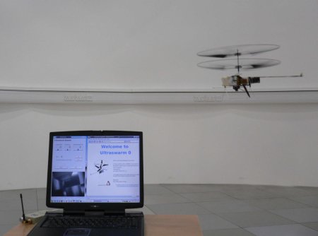 Ultraswarm vliegende Linux server 