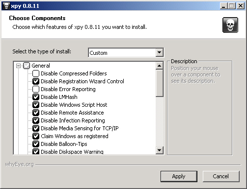 xpy 0.8.11 screenshot