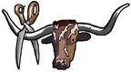 Schaar in Longhorn gezet