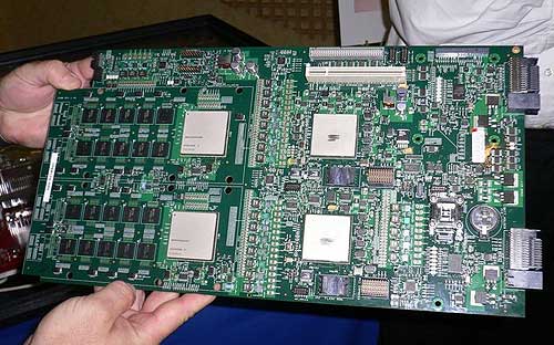 Cell blade prototype moederbord