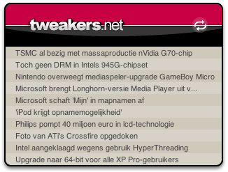 Tweakers.net widget Tweakers.net widget