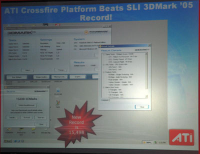3DMark 2005-record: 15.498 punten 3DMark 2005-record: 15.498 punten
