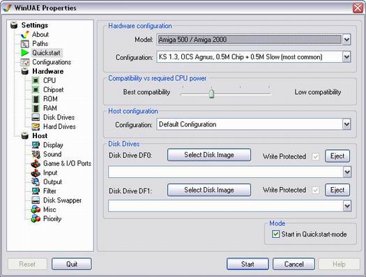 WinUAE quickstart screenshot (resized) 