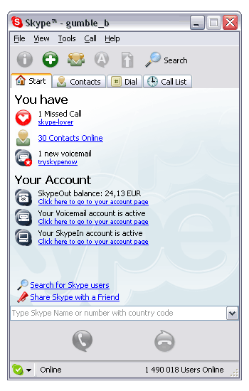 Skype voor Windows