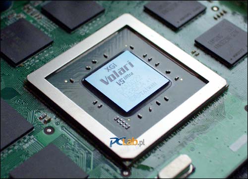 XGI Volari V5 Ultra-chip