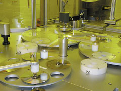 dvd-fabricagemachine, detail dvd-fabricagemachine, detail