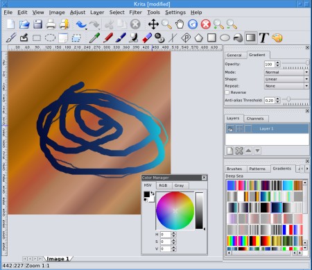 KOffice Krita (klein)