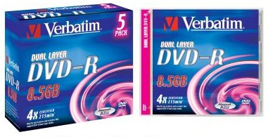 Verbatim 4-speed DL DVD-R