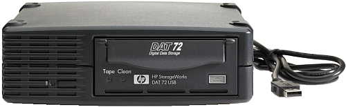 HP StorageWorks DAT 72 USB tapedrive HP StorageWorks DAT 72 USB tapedrive