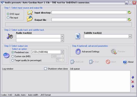 Auto Gordian Knot 2.13 beta screenshot (resized)