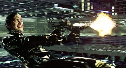 The Matrix bullet-time Trinity