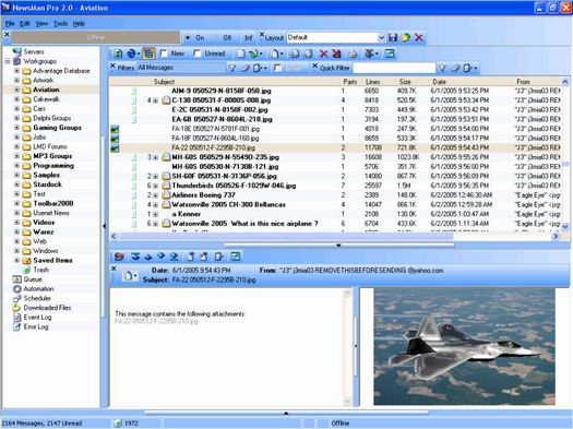 NewsMan Pro 2.0 screenshot (resized)