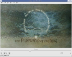 Gnome 2.12 - Totem met dvd-menu's (klein)