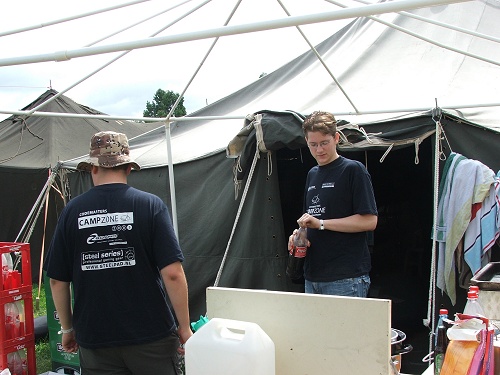Campzone 2005 - Maandag opruimdag