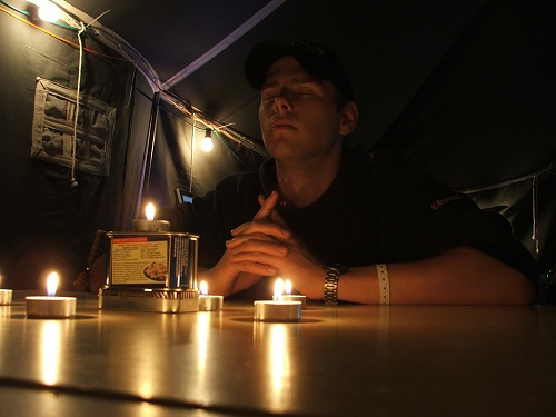 Campzone 2005 - Spam altaar