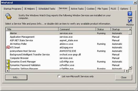 WinPatrol 9.7.0.0 screenshot (resized)