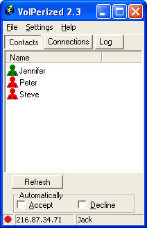 VoIPerized 2.3 screenshot