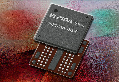 Elpida DDR3-chip Elpida DDR3-chip