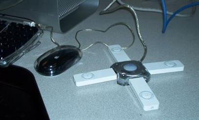 iPod Shuffle-RAID: uiterlijk iPod Shuffle-RAID: uiterlijk