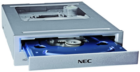 NEC HR-1100A, eerste HD-DVD-speler voor de pc NEC HR-1100A, eerste HD-DVD-speler voor de pc