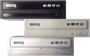 Stapel BenQ dvd writers
